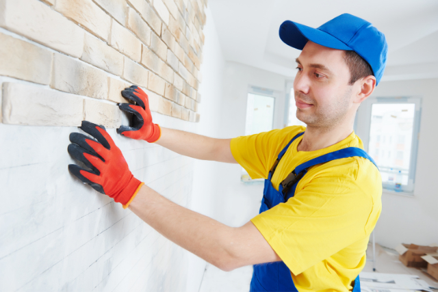 Eugene Residential Decorative Brick Wall