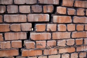 Eugene Brick Repair on a damaged bulging wall